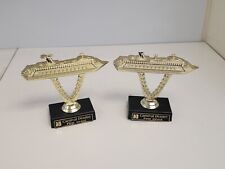Carnival Destiny Retired Cruise Ship First Place Award Plastic Trophies & Gift picture