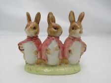 Vtg 1954 Beswick England Beatrix Potter Figurine Flopsy, Mopsy and Cottontail picture