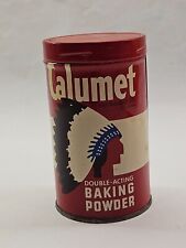 Vintage 1960's Calumet Baking Powder 1/2 lb Can, VGC picture