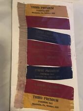 Vintage Lot Of 8~1922 Manheim,PA Farmers Day Poultry Show 1st, 2nd, 3rd Ribbons picture
