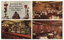 Post Card Golden Ox Restaurant Chicago Illinois picture