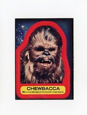 Chewbacca 1977 Topps Star Wars Sticker #16 EX-MT picture