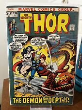 The Mighty Thor #204 (Marvel Comics, 1972) Regular Edition Bronze Age VG/FN picture