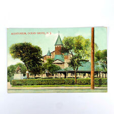 Postcard New Jersey Ocean Grove NJ Auditorium Theater 1910s Unposted Divided picture