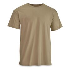 3 Pack US Army Military Moisture Wicking T Shirts Sand DSCP Size Small New picture