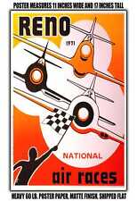 11x17 POSTER - 1971 Reno National Air Races picture