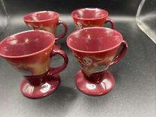 Linda Frichtel Espresso Cups Marked 1999  (4 Cups) B picture