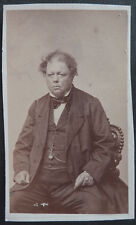 Photo CDV Personality to The 1870 picture