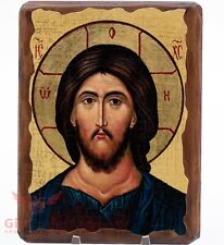 Wooden Icon God Lord Jesus Christ Pantocrator Cпаситель Иисус Господь  5