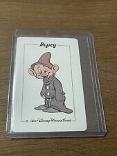 Authentic Rare Vintage Walt Disney Productions “The Old Witch” Dopey Card picture