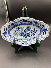 Blue Onion Lorenz Hutschenreuther Germany Oval Vegetable Serving Bowl Dish picture