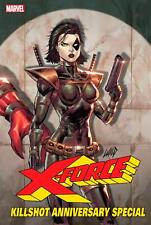 X-force Killshot Anniversary Special #1 Connecting E Var Marvel Comic Book 2021 picture