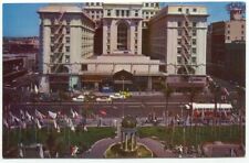 San Diego CA Downtown Plaza & U.S. Grant Hotel Vintage California Postcard picture