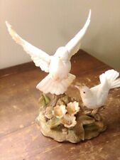 Vintage Royal Carlton 1988 Bird And Floral Statute picture