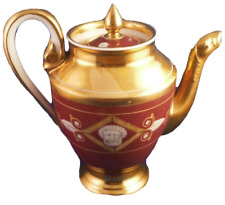 Antique 18thC Locre La Courtille Teapot Porcelain Porzellan Kanne Tea Pot French picture