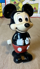 Vintage Disney MICKEY MOUSE Wind-Up Toy, TOMY 1977, WORKS picture