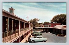 Arlington VA-Virginia, Clarendon Hotel Court, Vintage Postcard picture