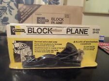 Stanley Block Plane #13-031 (91/2D)Vintage Rare Wrapped Original Box Made in USA picture
