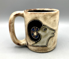 Vintage Mara of Mexico Ceramic Cup Mug Aries Rams picture