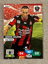 CARD PANINI ADRENALYN 2013/14 DIDIER DIGARD NICE # OGCN 7 BRIGHT RARE VERSION picture