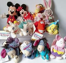 Mixed Lot of 12 Disney Store Beanie Plush Toys picture