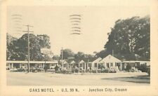 Oregon Junction City Oaks Motel US 99 National Press Postcard 22-3617 picture