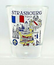 STRASBOURG FRANCE GREAT FRENCH CITIES COLLECTION SHOT GLASS SHOTGLASS picture