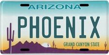 Phoenix Arizona Aluminum AZ License Plate picture
