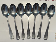 7 TEASPOONS By Oneida Northland POST ROAD / POINTE ROYAL Stainless Steel picture