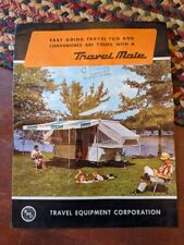Vintage 1970s - Travel Mate Trailer - Motor Homes Advertising Brochure  picture