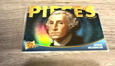 2021 Pieces of the Past GEORGE WASHINGTON BLUE DIE CUT picture