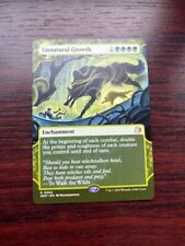 1x SHOWCASE UNNATURAL GROWTH - Commander - MTG - Magic the Gathering picture