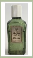Vtg MAX FACTOR BRILLOX  Hollywood Hair-2½ Oz Green Glass Bottle RARE - READ DESC picture