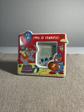 Picture Frame - Birthday Circus “2 Is Perfect” Papel Freelance Ceramic picture