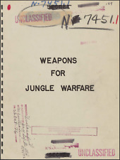 155 Page 1944 U.S. Weapons For Jungle Warfare Pacific Theater Japan Book on CD picture