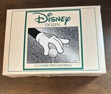 Disney Dozen; 12 Character Golf Balls new in original box with cellophane Intact picture