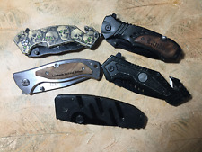 Lot Of 5 EDC Folding Pocket Knives picture