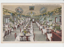 Postcard MI Battle Creek Michigan Sanitarium Dining Room G17 picture