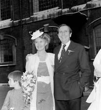 Barry Humphries and Diane Millstead after their wedding 1979 Old Photo 1 picture