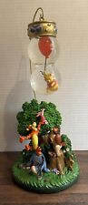 Rare Winnie the Pooh & Friends Hanging Floating Flying Snow Globe Disney Read picture