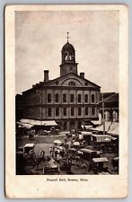 Faneuil Hall Boston Mass C1900's UDB The Metropolitan News Co Postcard P20 picture