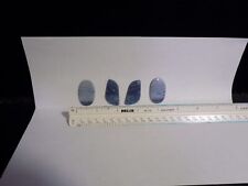 VERY RARE Blue Obsidian, TENGIZITE Cabs Produced ONLY @ Kazakhstan OIL FIRE 1985 picture
