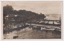 1930 RPPC Postcard Beach Promenade and Yacht Club Kiel Germany picture