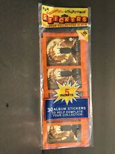 1995 Baio Mortal Kombat Album Stickers 5-Pack Rack (30 Stickers) Sku101 picture