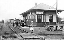 Railroad Train Station Depot Buskirk New York NY - 8x10 Reprint picture
