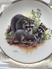 Raccoons Mothers Day 1981 Collector Plate Number 1360/5000 picture