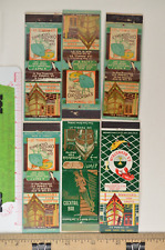 Lot Matchbook Cover Bernstein's Fish Grotto Bar Restaurant San Francisco 1950s picture
