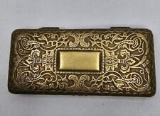 Antique Gillette Pocket Safety Razor Set Three-Piece Razor Circa 1915 Vtg Patina picture