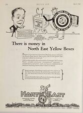 1926 Print Ad Genuine North East Service Parts for Autos in Yellow Boxes picture