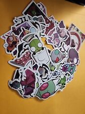 Invader Zim Stickers Random Lot Of 25 Stickers  picture
